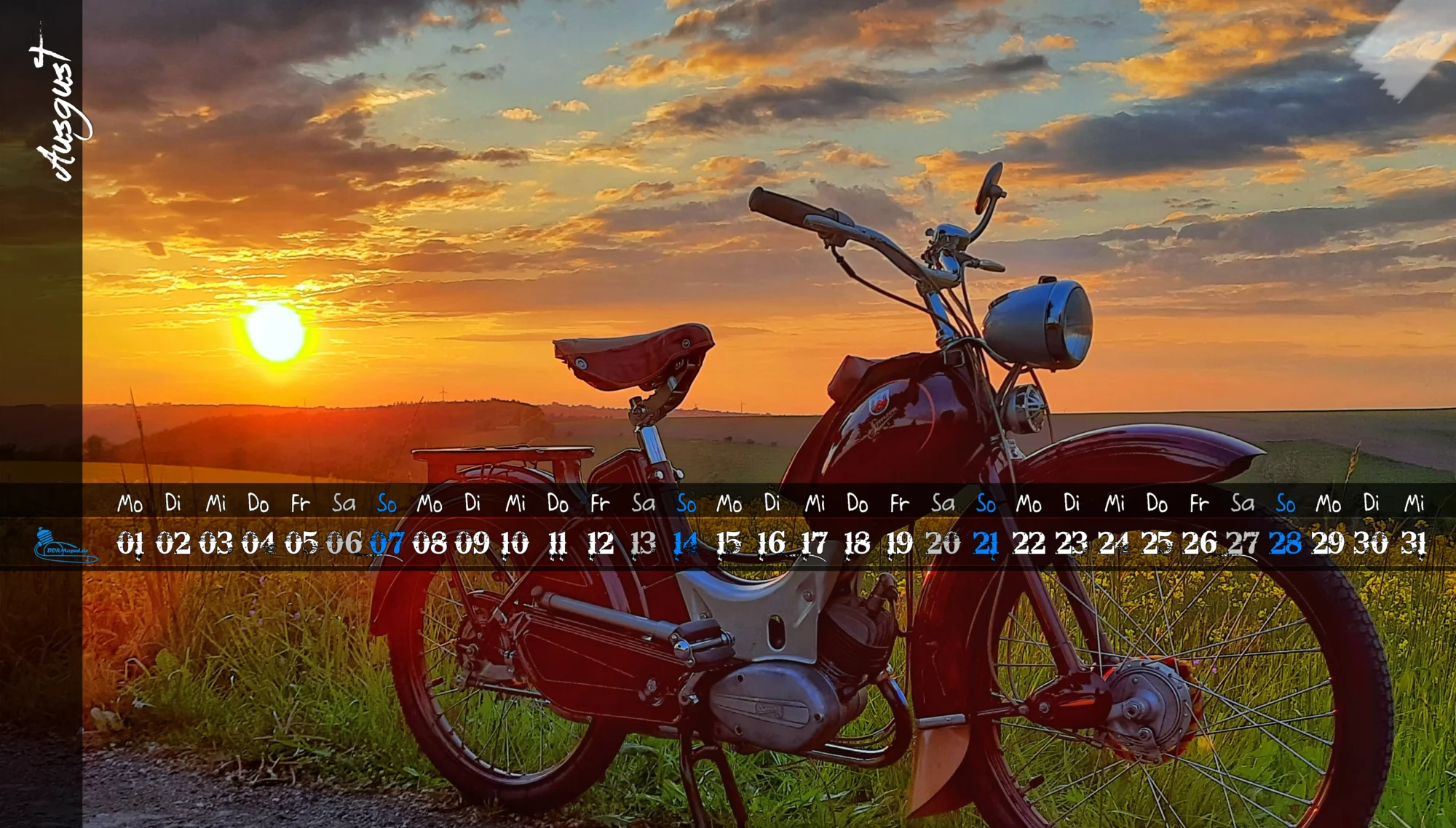 Der Kalender DDRMoped.de Kalender 2025